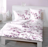 Satin bed linen Cherry Sakura